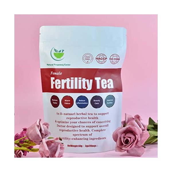 Thé de fertilité femme I aides à la fertilité I naturel I tisane I