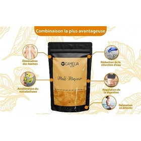 Tisane de Yerba Maté avec anis, cynorrhodon, fenouil, feuilles de mûre, feuilles de bouleau, réglisse | Infusion saine pour P