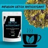 Sachet Kraft FOIE Peau Infusion Détox Colon Antioxydant Puissant Thé Vert Toxines Foie Formule Ultra concentrée Curcuma, Baie