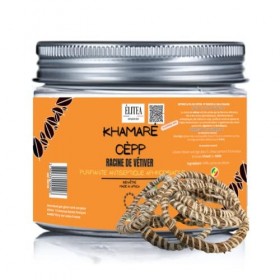 Coffret Cure Feuille de Séné infusion propriétés laxatif et tiges de racine de Vetiver effet purifiant qualité Superieure Bio