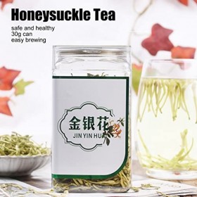 30 G de thé de Chèvrefeuille, Tisane Naturelle de qualité Supérieure Lonicera Japonica Jin Yin Hua Tisane Séchée de Chèvrefeu