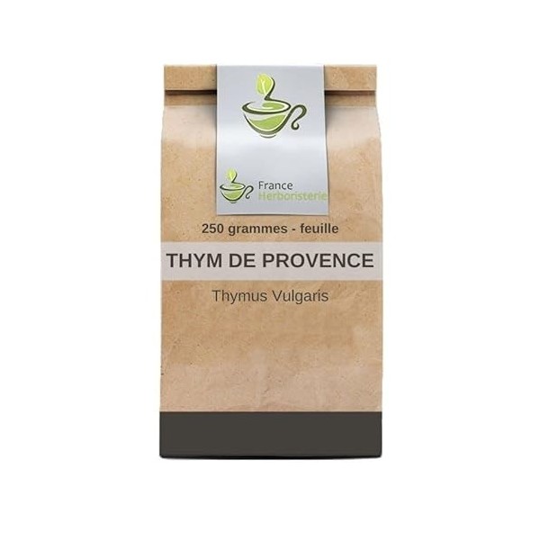 Tisane Thym de Provence feuille ENTIERE 250 g. Thymus vulgaris