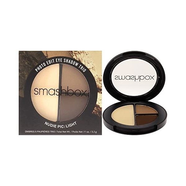 SmashBox Photo Edit Eye Shadow Trio - Light For Women 0.11 oz Eye Shadow