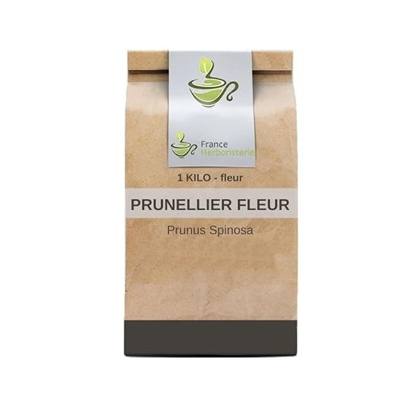 Tisane Prunellier fleur 1 KILO prunus spinosa.