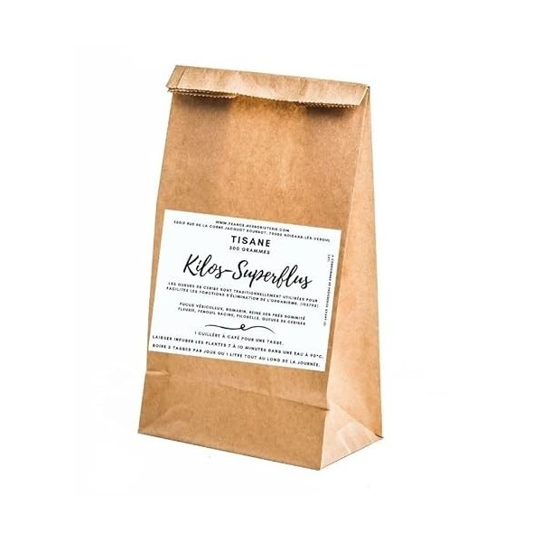 TISANE kilos superflus paquet de 500 grs