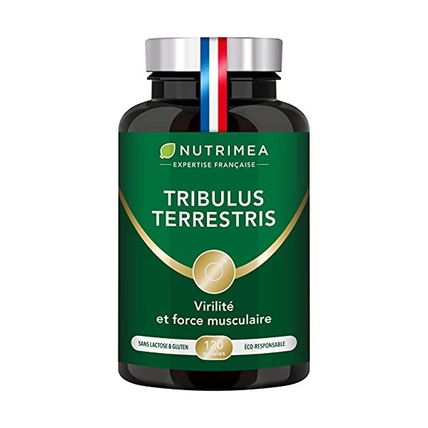 TRIBULUS TERRESTRIS - Extrait Titré à 40% de Saponines - Source dEnergie pour Performances Sportives, Endurance & Croissance