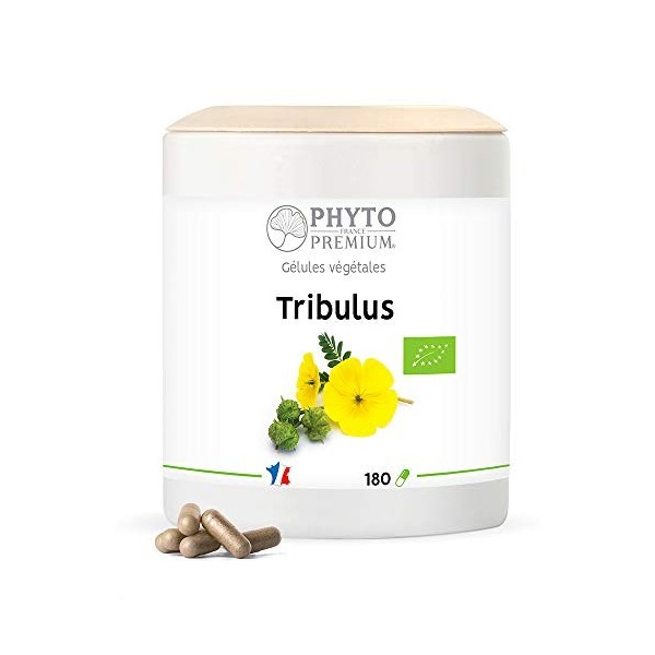 TRIBULUS fruit – Tribulus terrestris – GOKSHURA – 180 gélules 300 MG BIO 