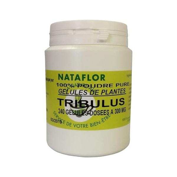 GELULES TRIBULUS 240 gélules dosées à 300mg.