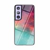 Générique Miagon Verre Coque pour Samsung Galaxy S23 Ultra,Marbre Séries 9H Revêtement Arrière en Verre Trempé Protection Cov