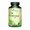 Triphala BIO Vegavero® | 1300 mg par Dose | Triphala poudre d’Inde | Sans Additifs | Laxatif Naturel + Antioxydant Puissant +