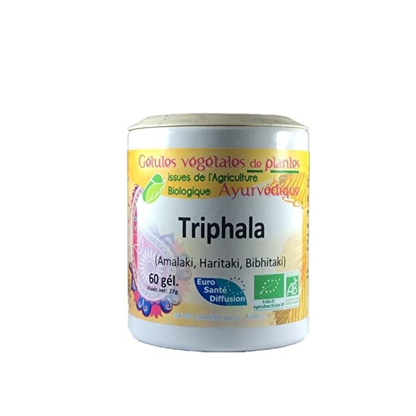 Triphala Bio - 60 gélules - Votre atout minceur - Fabriqué en France