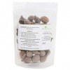 Verem Baheda Fruit, Bibhitaki Sabut, Bahera Whole, Tanikaya 100 g pour manger, croissance des cheveux Terminalia Belerica,