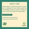 ayurvedix Triphala Ark - Disttillat à base de plantes Triphala pur et puissant pour la santé digestive, la constipation 200 m