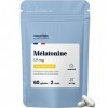 Mélatonine 1,9mg, Endormissement Rapide, Sommeil Naturel & Jet Lag, Cure de 2 mois, 60 Gélules Végétales, Complément Alimenta