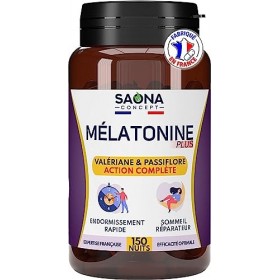 Complément Alimentaire Sommeil - Mélatonine 1,9 mg + Valériane & Passiflore | Endormissement Rapide - Sommeil réparateur - Je