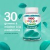 Neo Peques - Melatonin Gommes pour Enfants à Partir de 3 Ans - 30 Sachets 1 Mois - Ingrédients 100% Naturels - La Gomme Con