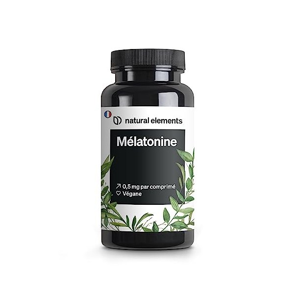 Mélatonine – 365 Comprimés 12 mois – Complément de Melatonine Pur – Support pour le Sommeil – Meilleur Repos – Somnifère Fo