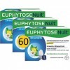 EuphytoseNuit Sachets à Infuser, Mélatonine et plantes pour les troubles du Sommeil, 3 packs de 20 sachets, Pour usage ponctu