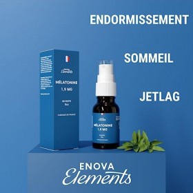 MÉLATONINE 1,9MG SPRAY | Endormissement, Sommeil, Jetlag | Complement Alimentaire pour Dormir 100% Naturel | 60 nuits de Somm