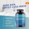 Mélatonine sublinguale fort 1,9 mg- 180 nuits comprimés à mâcher- Endormissement rapide et durable- Prévient linsomnie- Mela