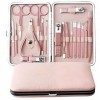 Manicure Set By Aoyuele Nail Clippers Set 18 in 1 Grooming Kit Stainless Steel Professional Pedicure Set,Nail Scissors,Nai.