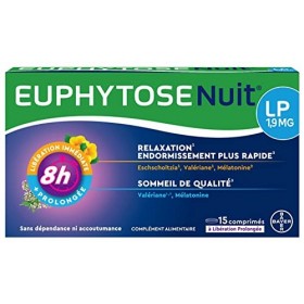 Bayer Santé Euphytose Nuit LP 1,9 mg 15 Comprimés