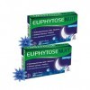 Euphytose Nuit - ENDORMISSEMENT PLUS RAPIDE & SOMMEIL REPARATEUR pilules - Lot de 2 Boites de 30 Comprimés