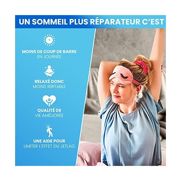 Mélatonine 1,9mg avec Valériane, Passiflore, Mélisse - Sommeil Naturel - Complément Alimentaire Aide à Mieux Dormir, Réduit l