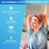 Mélatonine 1,9mg avec Valériane, Passiflore, Mélisse - Sommeil Naturel - Complément Alimentaire Aide à Mieux Dormir, Réduit l