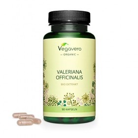 Valériane BIO Vegavero | UNIQUE: 500 mg d’Extrait BIO 4:1 - 2.000 mg poudre | Sans Additifs | Aide au Sommeil + Anti Stress