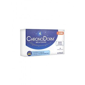 Laboratoires IPRAD ChronoDorm Mélatonine 1,9 mg 30 Comprimés Sublinguaux