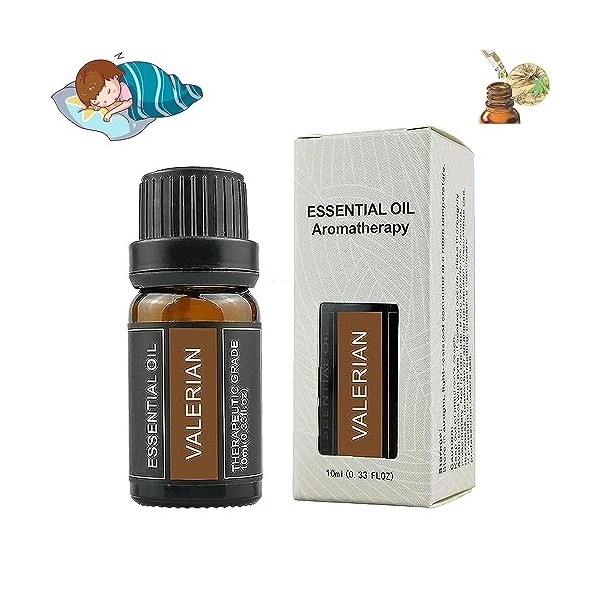 Leise Valerian Essential Oil, Leise Valerian Root Essential Oil, Natural Pure Valerian Root Sleep Aid Essential Oil, Sleep Es