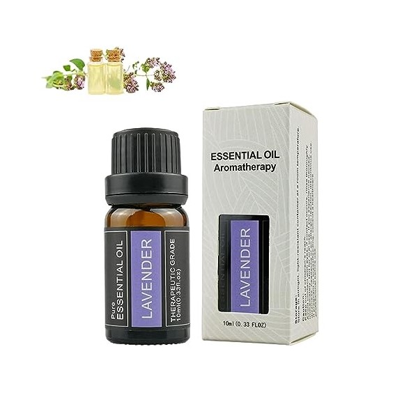 Leise Valerian Essential Oil - 10ml Valerian Root Essential Oil for Sleep,Pure Valerian Root Sleep Aid Essential Oi, Natural 