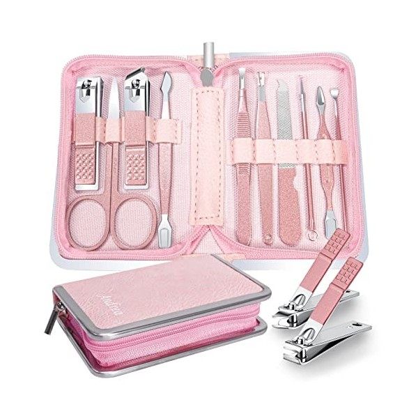 Andrea Kit de 10 pièces rose 