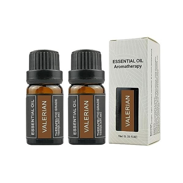 Leise Valerian Essential Oil, 10ml Leise Valerian Root Ess-Ential Oil, Sleep Essential Oil Blend, Natural Valerian Essential 