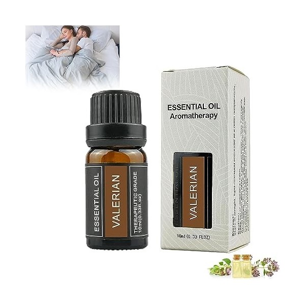 Leise Valerian Essential Oil, 10ml Valerian Root Sleep Aid Essential Oil, Leise Valerian Root Essential Oil, Valerian Root Es