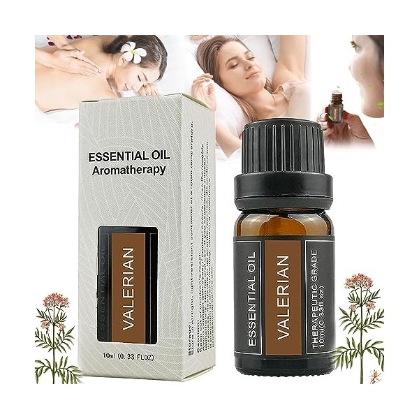 Leise Valerian Essential Oil,Leise Valerian Root Essential Oil,Leise Valerian Root Oil,Pure Natural Valerian Root Sleep Aid f