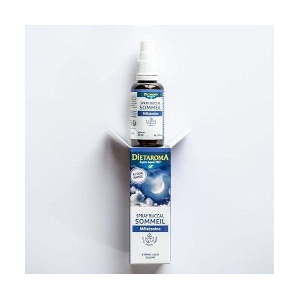 Dietaroma Spray Buccal Sommeil Mélatonine 30ml