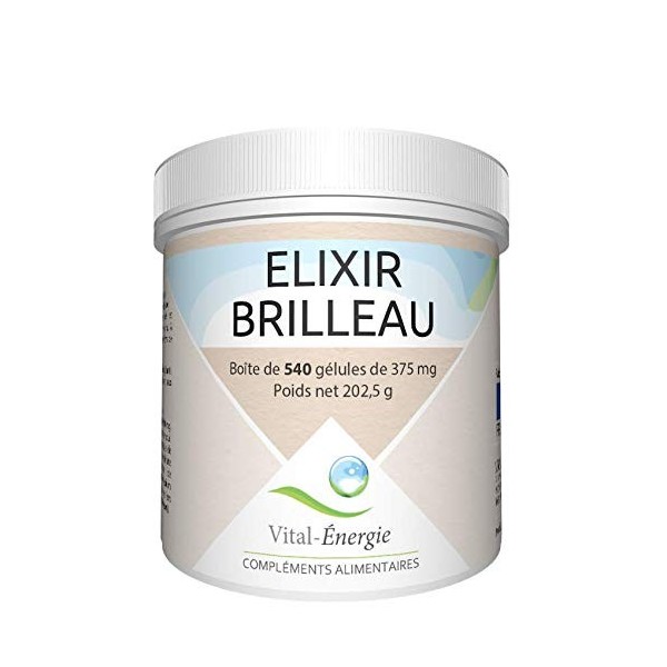 Vital-Energie Elixir Brilleau 540 gélules