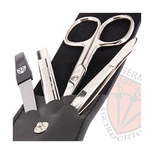 3 Swords Germany – kit manucure pédicure soin des ongles - Coupe-ongles - qualité marque Solingen 709