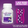 LAX1000 | Laxatif Fort Naturel | 120 Comprimés À Haute Dose Avec Séné Active | Soulagement Pour La Constipation, Pour Transit