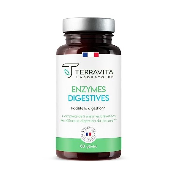 ENZYMES Digestives | Lactase + Complexe Digezyme® Breveté + Curcuma | Intolérance au Lactose, Digestion Difficile et Ballonne