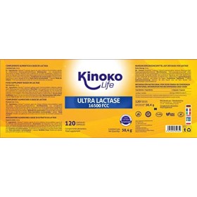 ULTRA LACTASE 16500 FCC 120 Gélules Action Rapide Meilleure absorption que les comprimés de lactase. Pour lintolérance au la