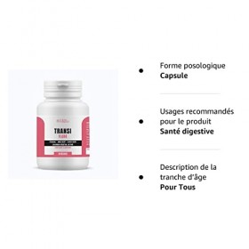 TRANSIFLORE : Charbon végétal actif associé à 3 plantes fenouil, anis vert et Carvi noir pour améliorer le confort intestin