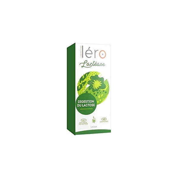 Lero - Lactease Digestion Du Lactose 60 Comprimes Lero - 25g