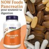 Now Foods, Pancreatin 2000, 200 mg, 250 Capsules, Testé en Laboratoire, Mélange dEnzymes, Sans Gluten, Sans Soja, sans OGM