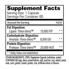 Enzymedica, Lypo Gold, Formule Enzymatique, Réduit Gaz Et Ballonnements, Indiqué Pour Un Régime Céto, Améliore LAbsorption D
