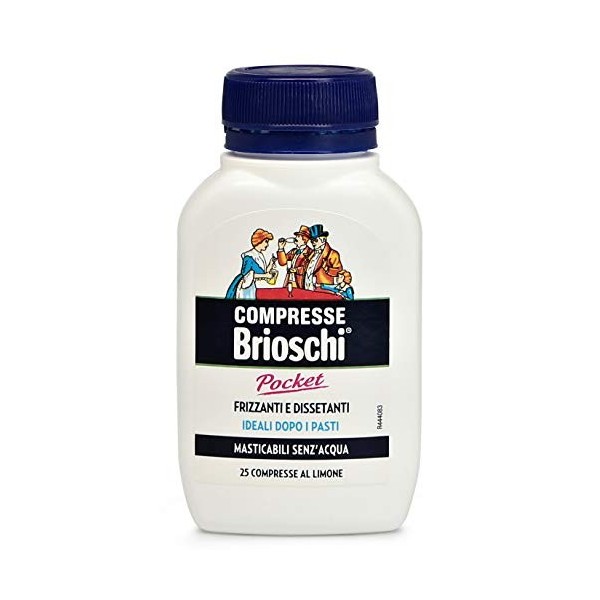 Dans Pocket Brioschi digestifs Comprimés 25g