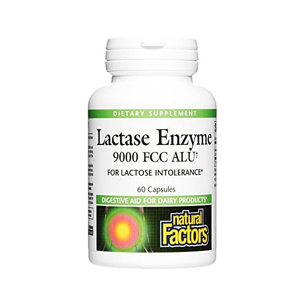 Lactase Enzyme 9000 FCC ALU 60 caps