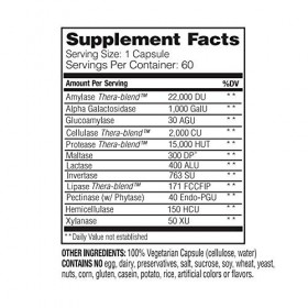 Enzymedica VeggieGest 60 Capsules